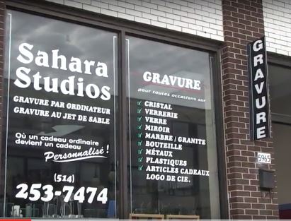 Gravure sur plaque à Montréal - Sahara Studios